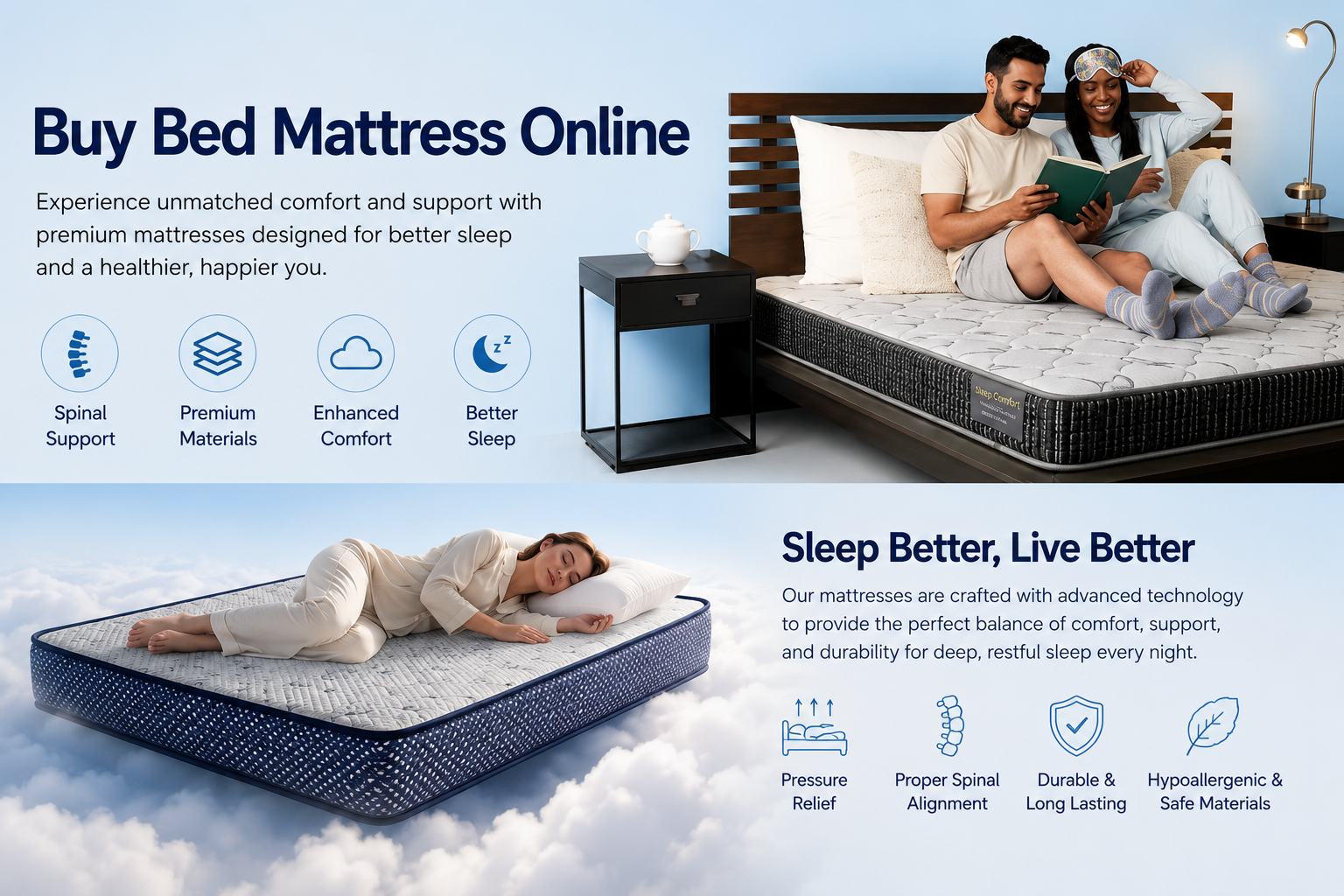 Bed Mattress Online - sheer